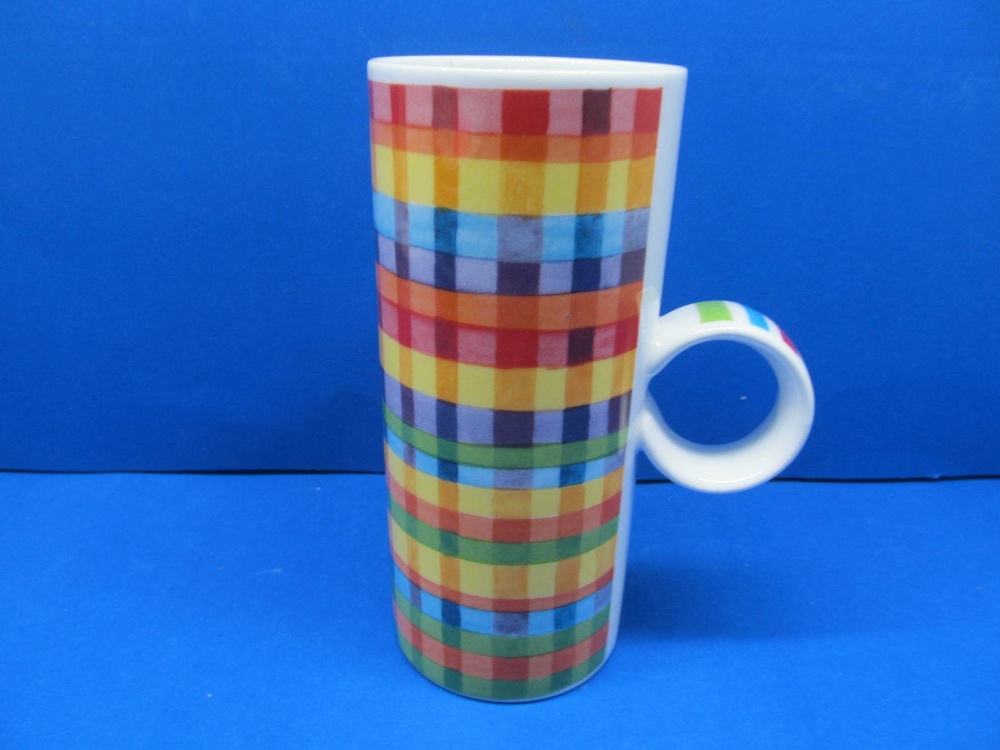 Crown Trent Fine Bone China 6" Tall Cup Multicolored